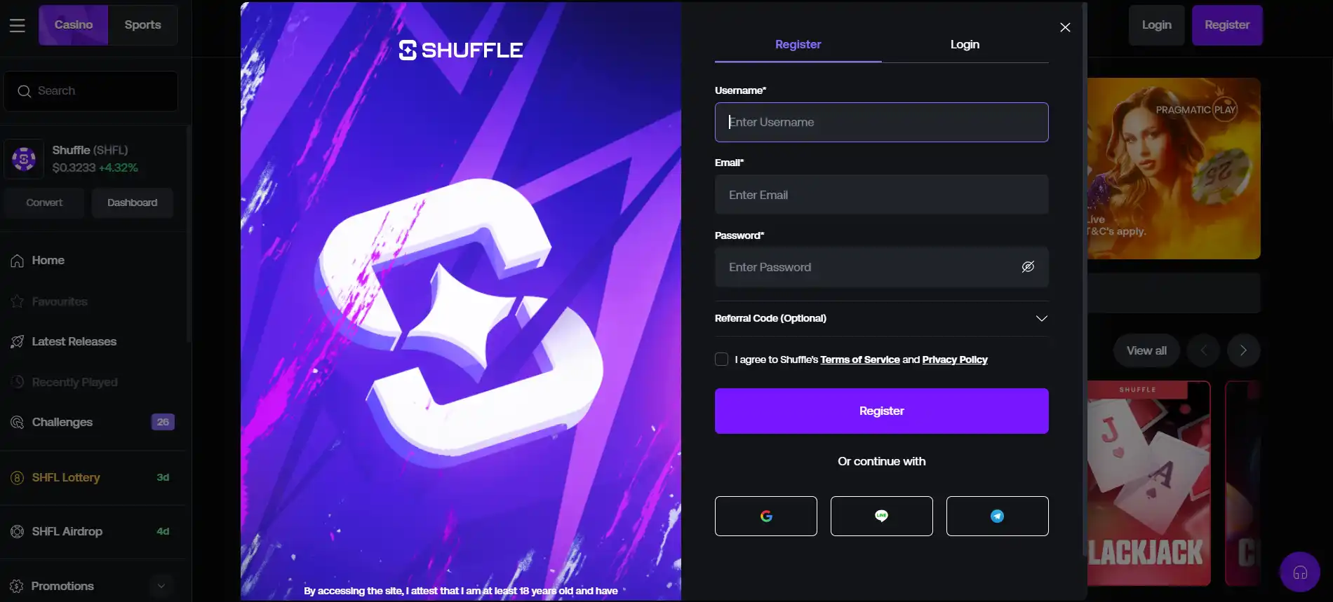 Account security workflow with email, identity document and crypto wallet symbols